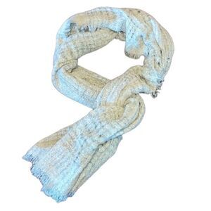 Target- Grey Open Knit Blanket Scarf Shawl